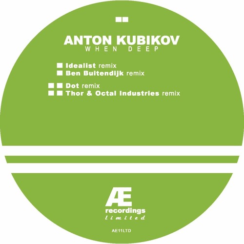 A1 - Anton Kubikov - When Is Deep (Idealist Remix)