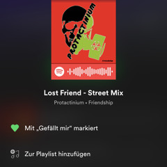 PROTACTINIUM - Lost friend (Street Mix) (mastered) 24 bit, 44.1 kHz.wav