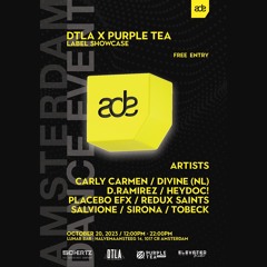 DTLA x Purple Tea Records ADE Label Showcase Event DJ MIX COMPETITION MILLER