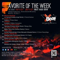 Marc Denuit // Favorites of hte Week 19.11.21-26.11.21 OnXbeat Radio Show