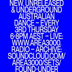 Found Under – New, unreleased & underground Australian Dance Music