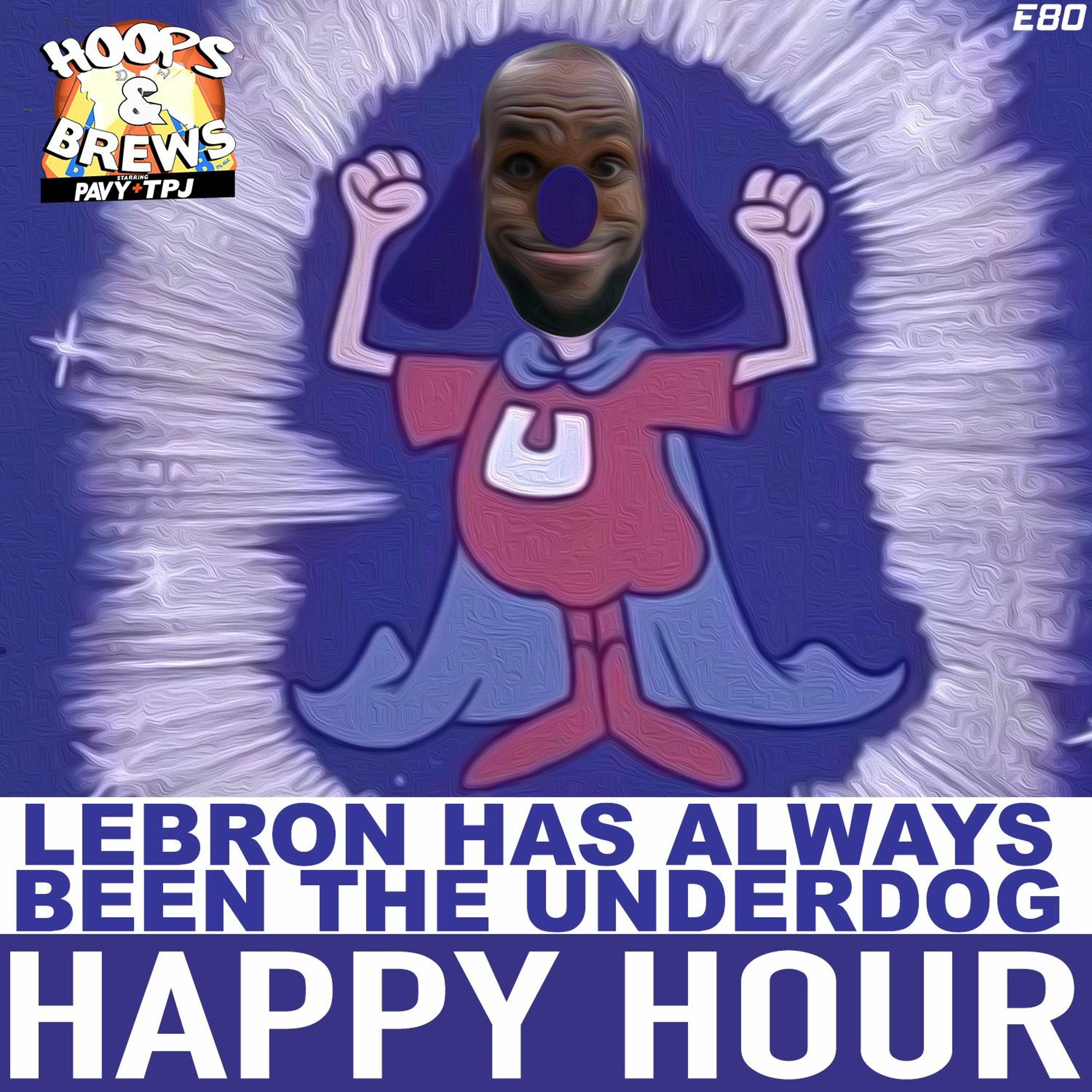 Happy Hour: "LeBron James Has Always Been The Underdog" - Heat Vs Lakers Game 1 episode artwork