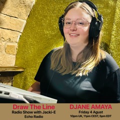 #268 Draw The Line Radio Show 04-08-2023 with guest mix 2nd hr by DJane Amaya