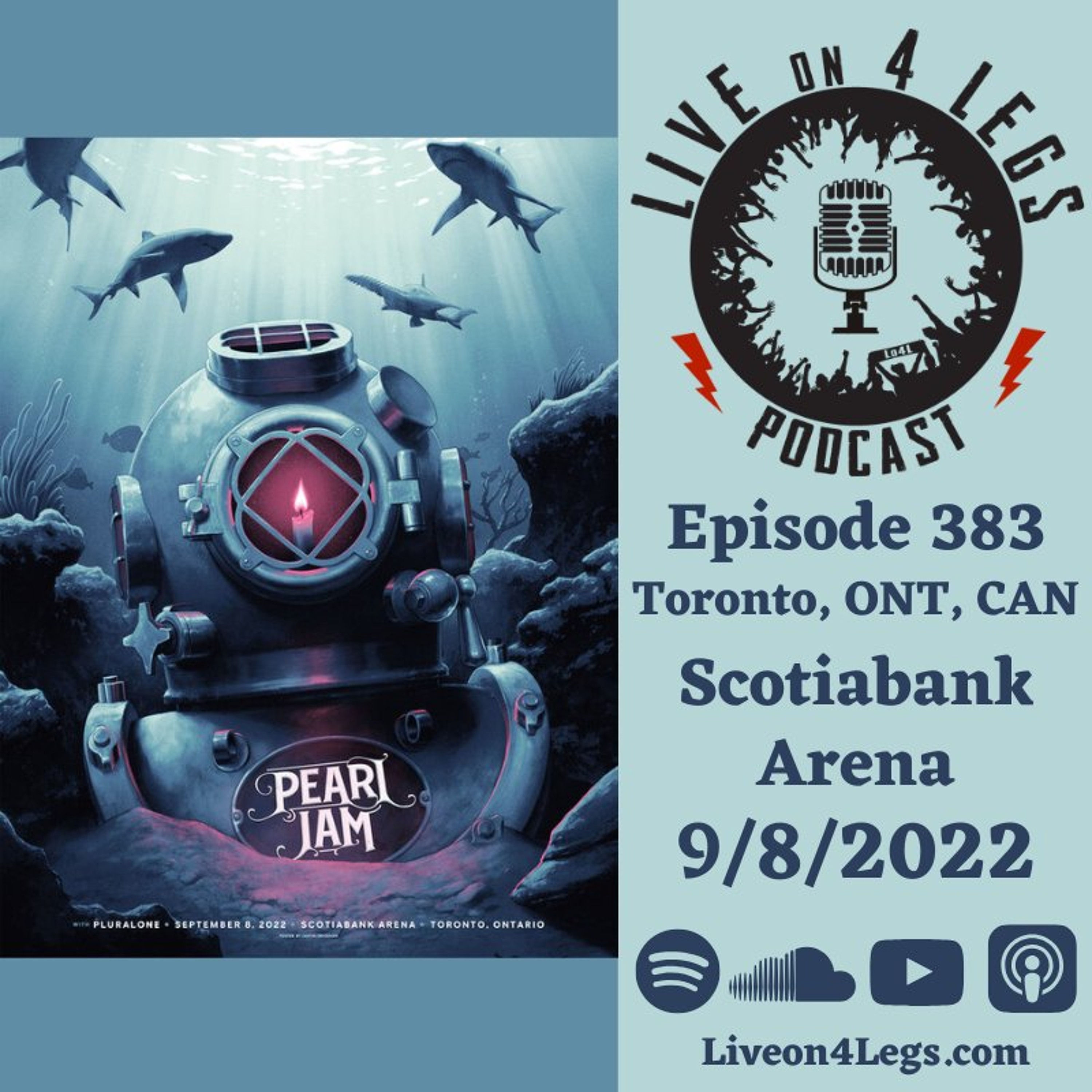 Episode 383: Toronto, ONT, CAN - 9/8/2022 episode artwork