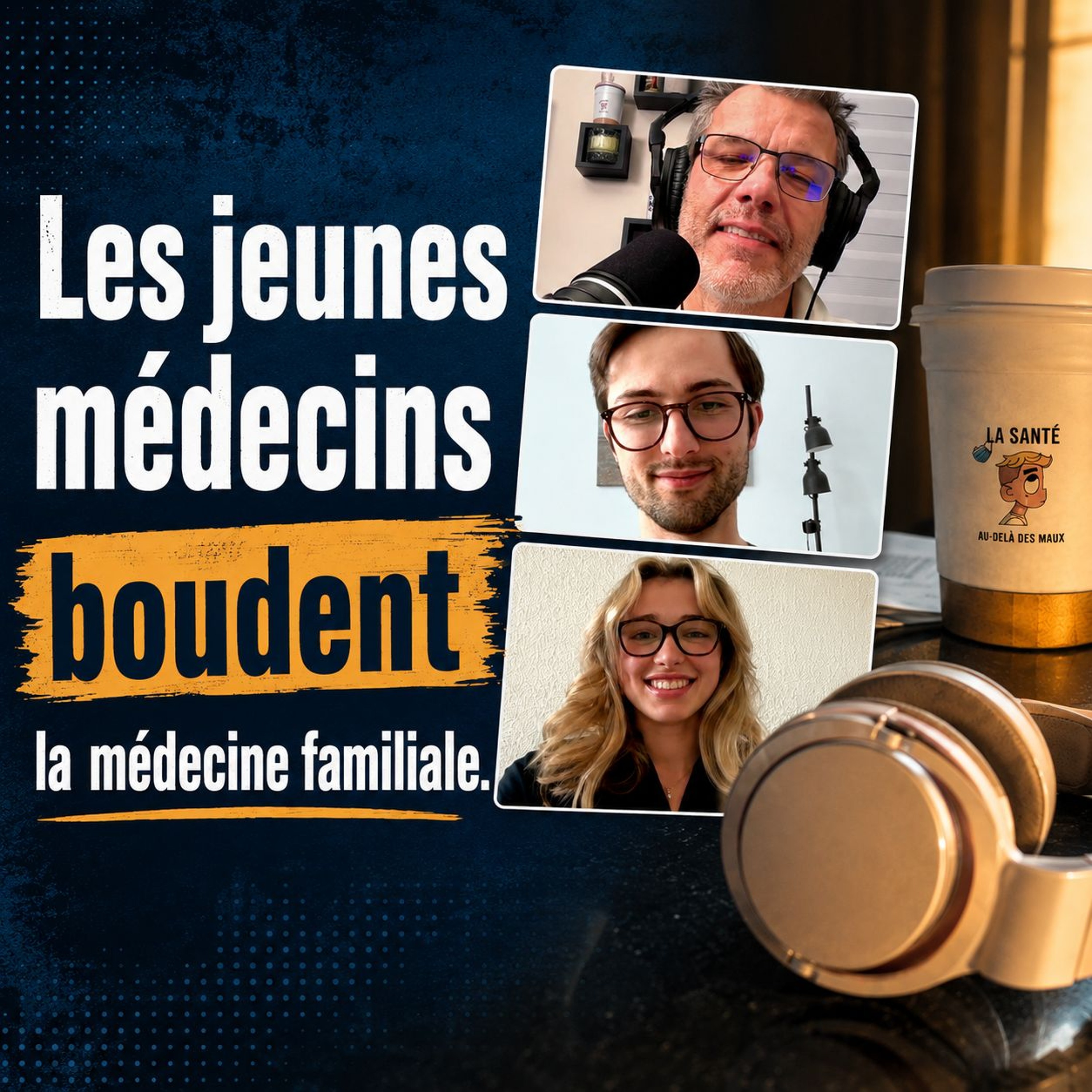 Ép 225 | Les jeunes médecins boudent la médecine familiale. F Harvey et M Pelletier-Lebrun episode artwork