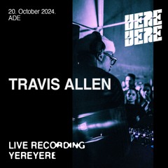 Travis Allen at ADE Amsterdam October 2024