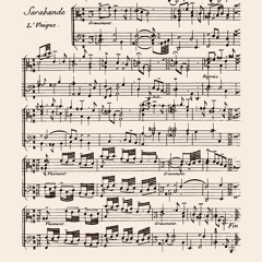 François Couperin : Sarabande L'Unique (2e l, 8e Ordre)