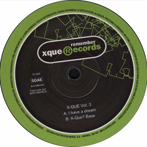 X-Que Vol.3 - I Have A Dream