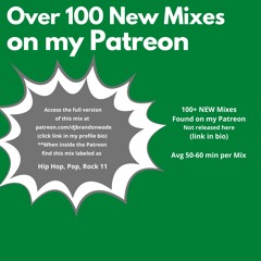Sample from new Hip Hop, Pop, Rock, EDM mix on Patreon