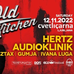 Audioklinik Live @ Old Kitchen Ljubljana (November 12, 2022)