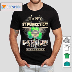 Happy St Patrick's Day Purdue Boilermakers Basketball T-Shirt