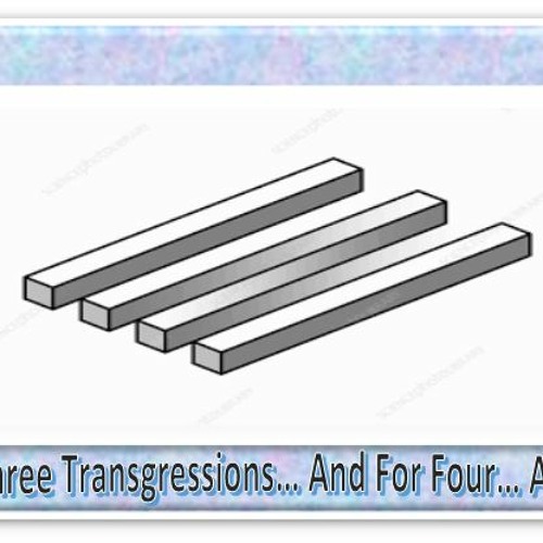 For Three Transgressions… And For Four… Amos 1