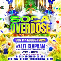 DJ Stylez @ Soca Overdose 11.08.24 - Live Audio: Mixed By DJ Stylez & Hosted By KS The Host