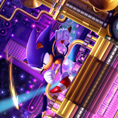 Sonic CD - Stardust Speedway Present JP (1993) by niwana