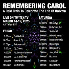 2025 03.14 — Remembering Carol (Calxtra)