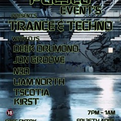 KIRST @ Pulse8 Events Pres. Trance&Techno (Dunfermline, Coadys) 25/04/25
