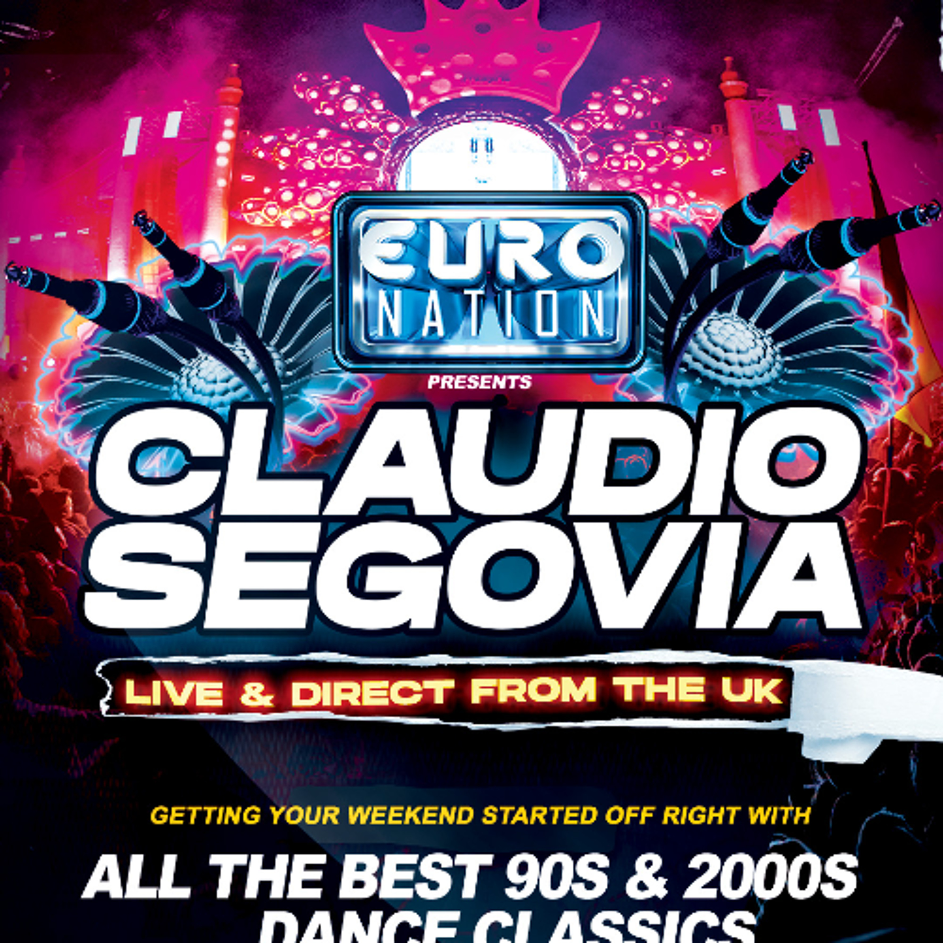 Claudio Segovia From UK - 100% Eurodance Classics (August 30, 2025) episode artwork