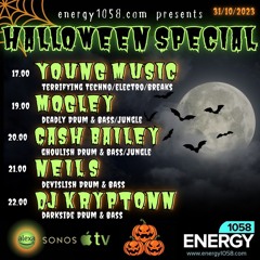 Cash Bailey-Energy 1058 Radio - Halloween Dark DnB set