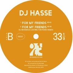 PREMIERE: DJ Hasse - For My Friends [Västkransen Records]