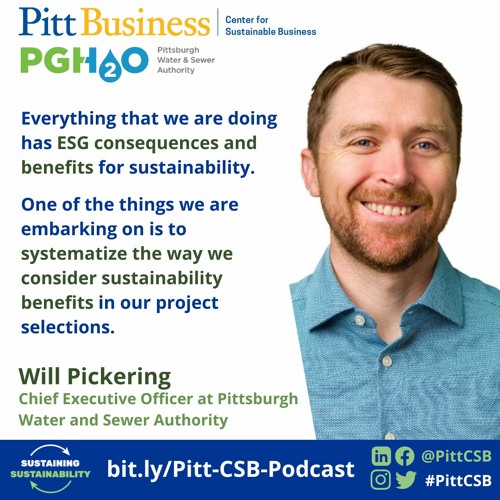 Stream episode Building Water Equity with Will Pickering, Pittsburgh