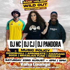 AUG 2025 DIFF VIBES/WILD OUT NC LIVE AUDIO (RNB, OLD SCHOOL DANCEHALL, HOUSE, DANCEHALL)
