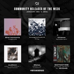OUTSIDERS RELEASES OF THE WEEK 13/01 to 20/01