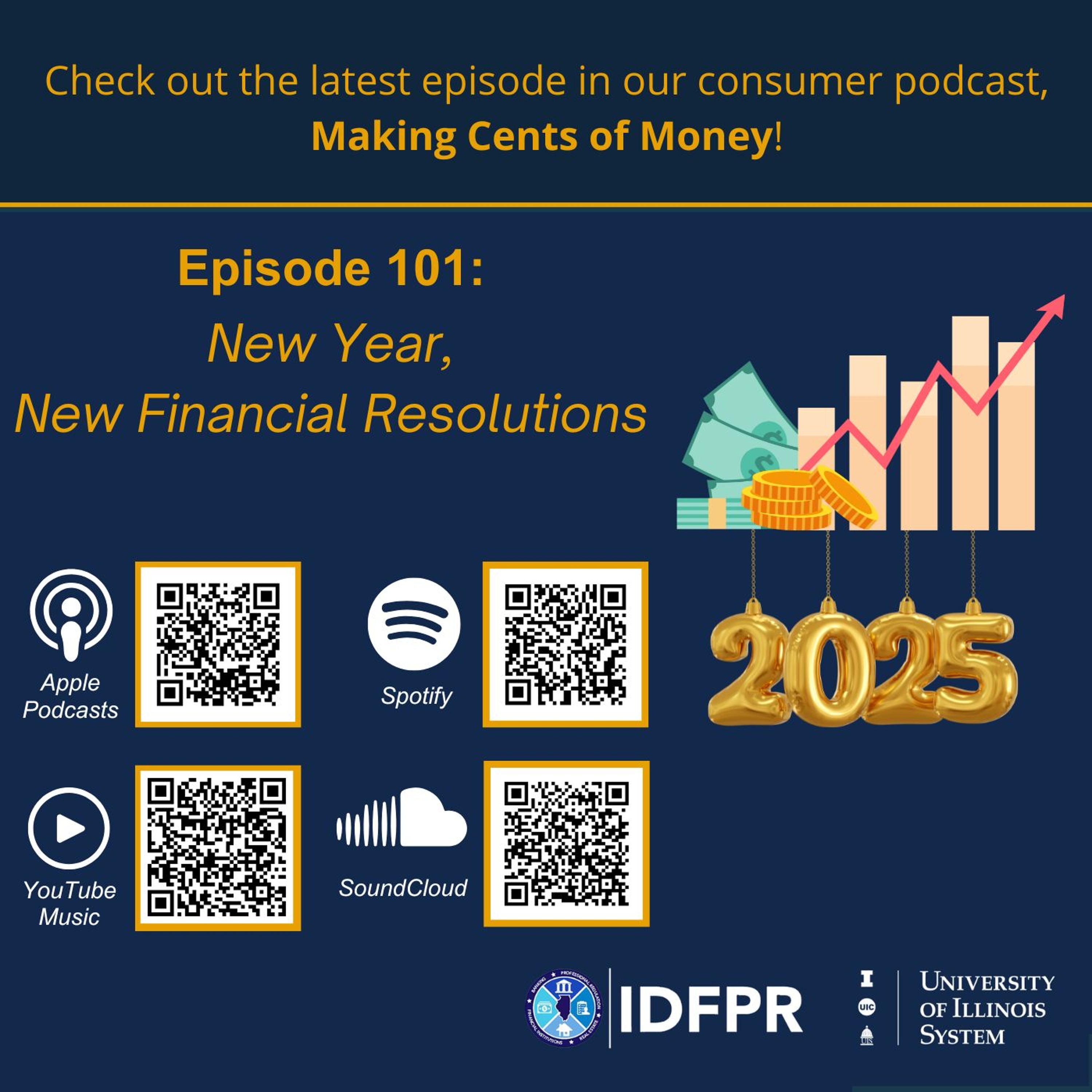Episode 101: New Year, New Financial Resolutions episode artwork