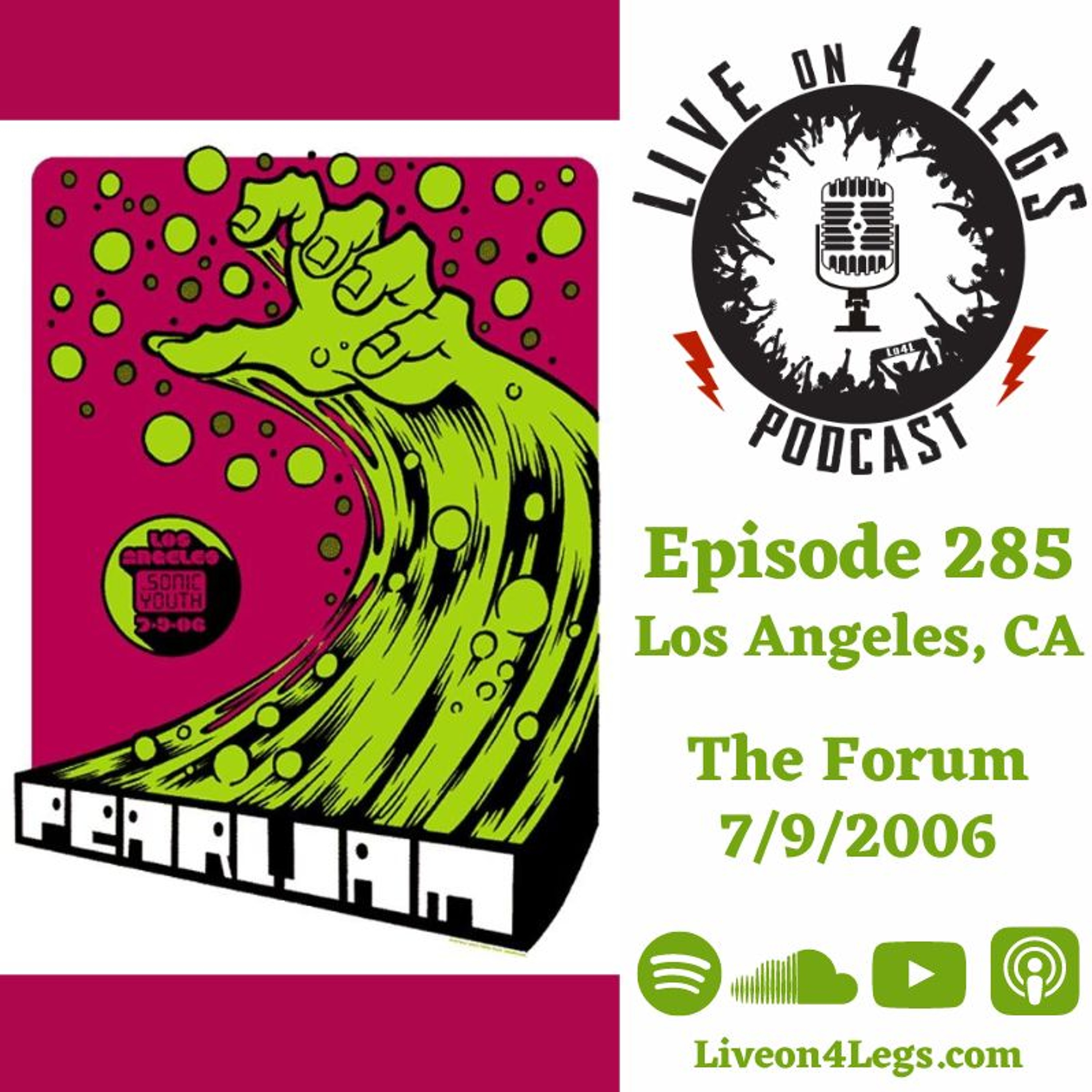 Live On 4 Legs: Pearl Jam Podcast