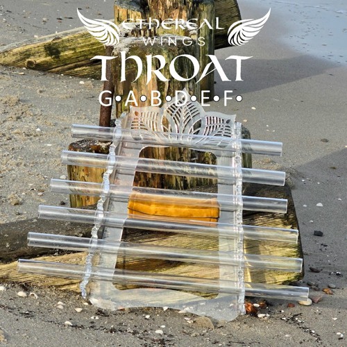 Throat Light Crystal Harp Scale with vibrations