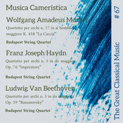 Quartetto per Archi No. 17 in si bemolle maggiore, K. 458 "La Caccia" • Adagio
