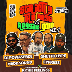 STRICTLY THE BEST VS REGGAE GOLD - RICHIE FEELINGS LIVE - 11.16.2025