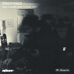 Stacktrace - 31 Mars 2023