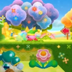 Floral Fields Piano Trio - Kirby Triple Deluxe