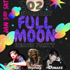 Boracay Full Moon Party White Beach January 2026 DJ Set Andre