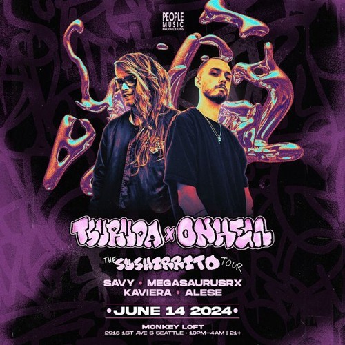 People Music: Tsuruda x Onhell Set @ Monkey Loft