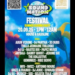 After dark vol 7 Sound Nation 20/09/25 pre warm up deep house mix 🥳