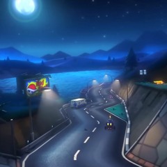 Moonview Highway (City) - Mario Kart Wii