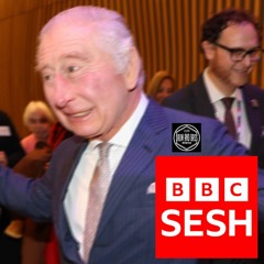 King charles goes on the sesh