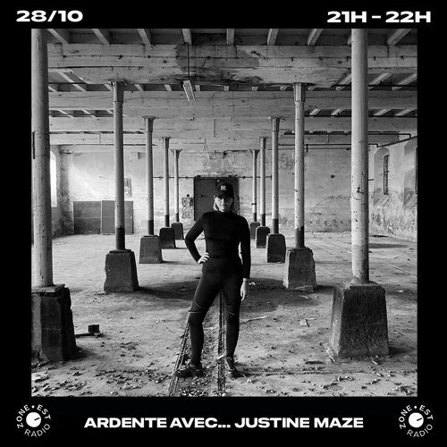 Ardente avec Justine Maze Soundcloud podcast image for