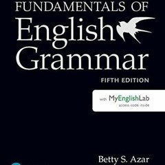 Download PDF Fundamentals Of English Grammar SB W MEL International Edition