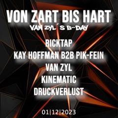 PIK-FEIN -b2b- KAY HOFFMANN @ vanZYL B-DAY | secretSPOT - RHEIN MAIN | 01.12.2023