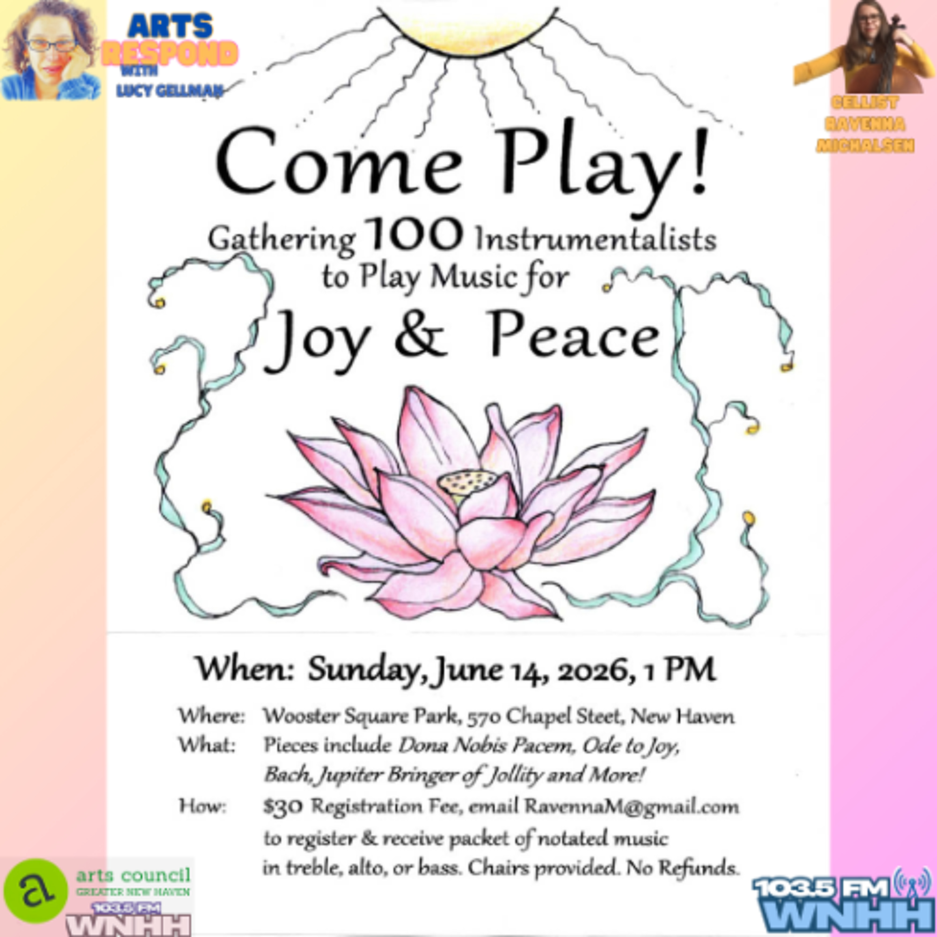 Arts Respond: Cellist Ravenna Michalsen, Music for Joy & Peace episode artwork