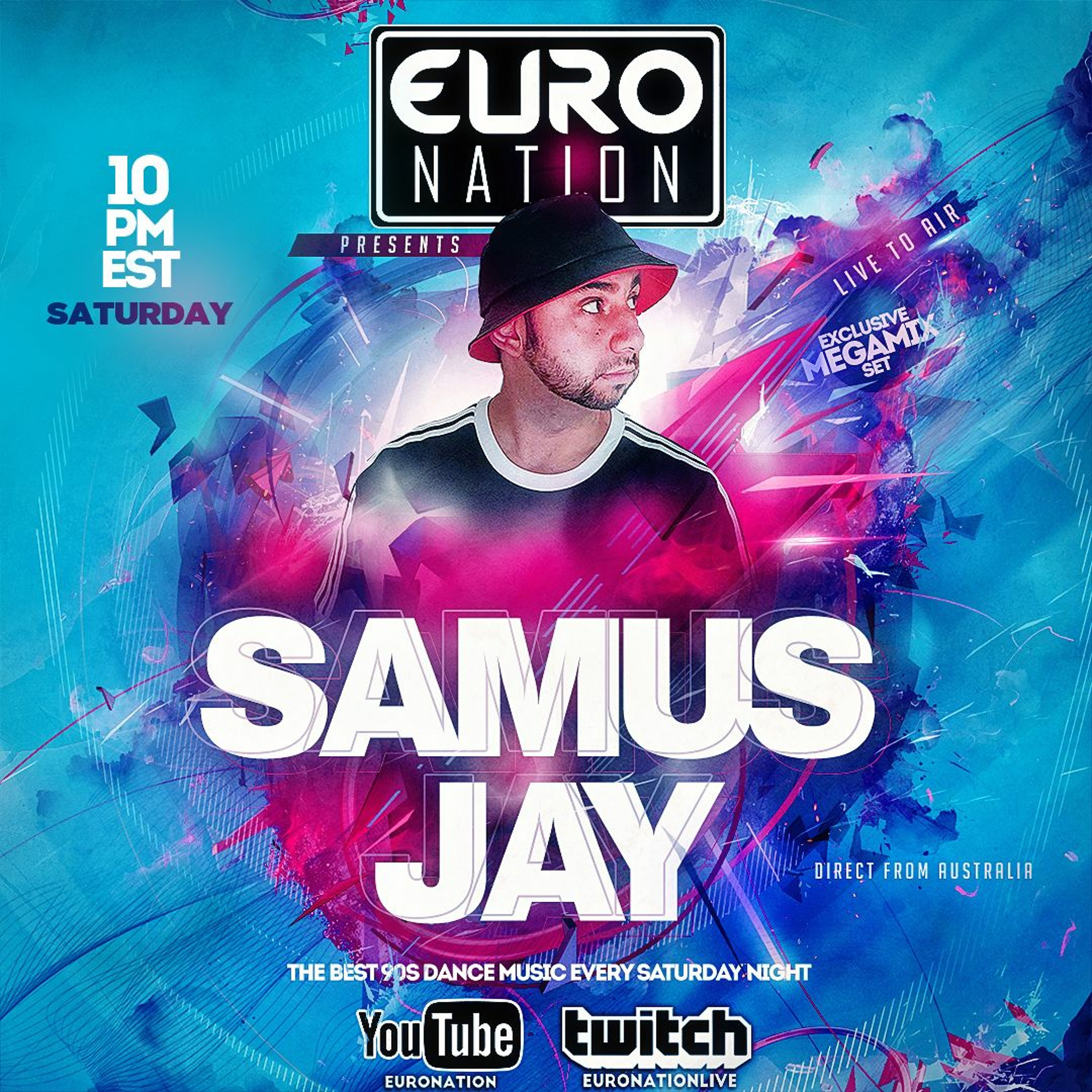 Euro Nation May 28, 2022 (Ultimate 90s with DJ Samus Jay) episode artwork