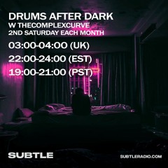 01.11.25 Subtle Radio | Drums After Dark no.04