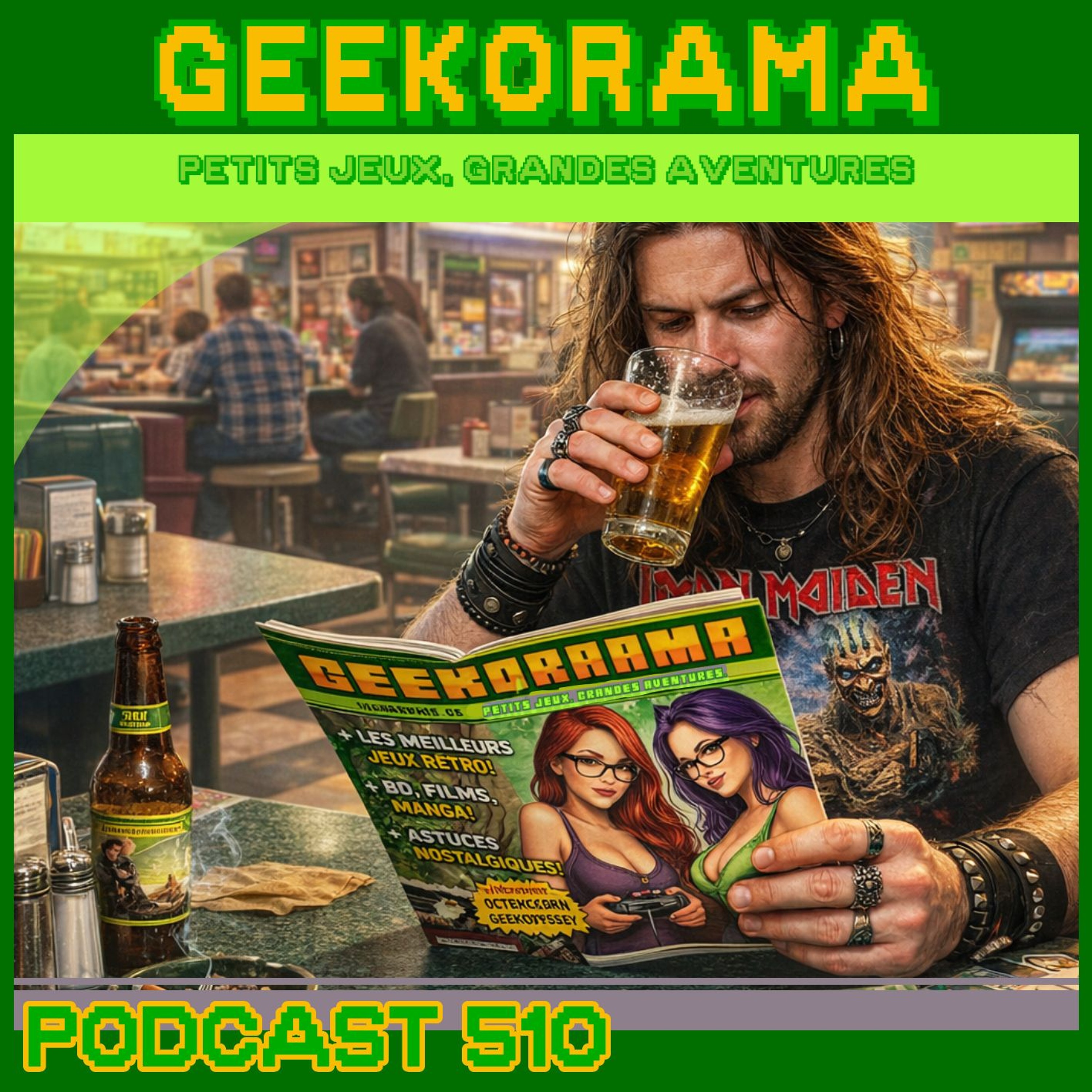 Épisode 510 GeekOrama - La Geeko Cafétéria