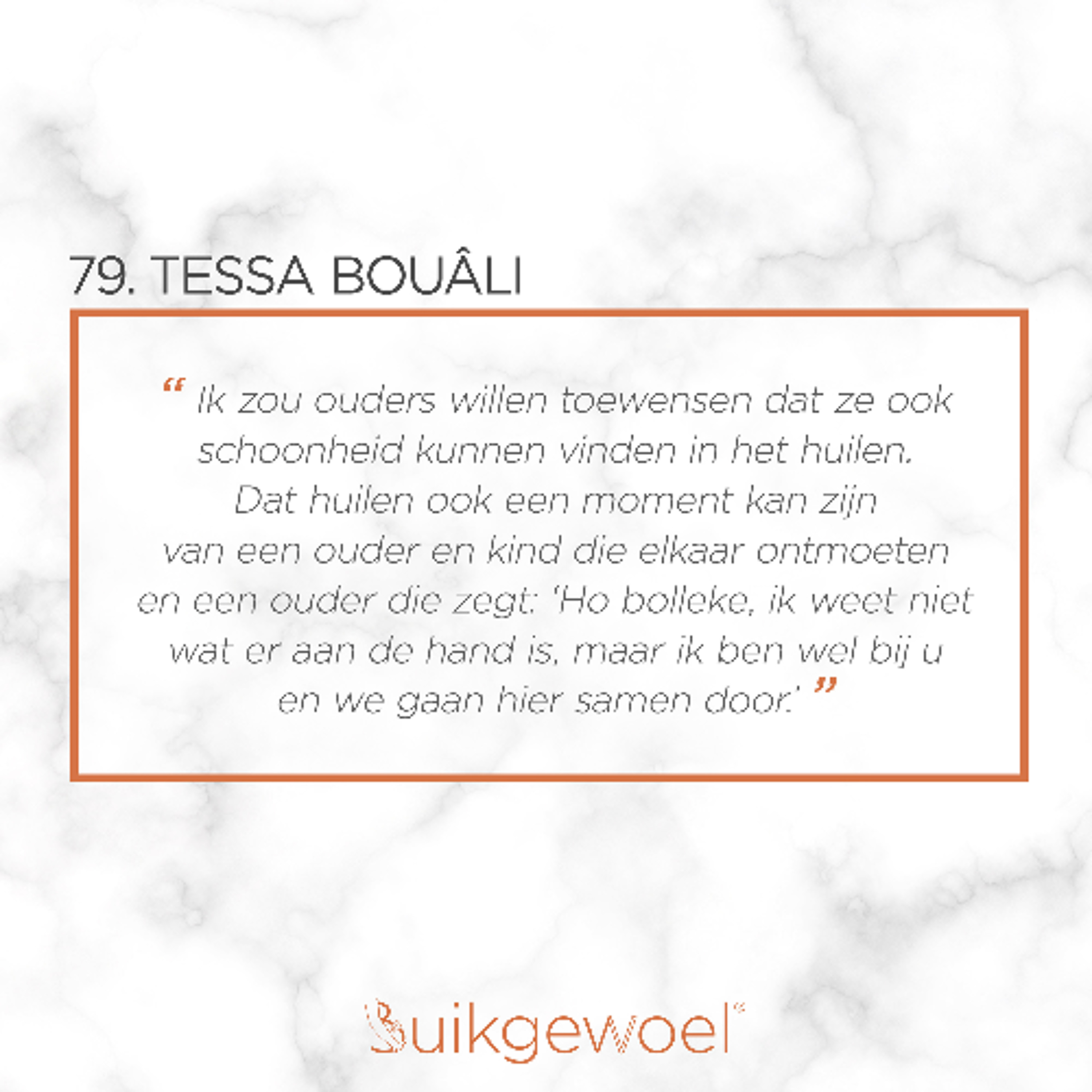 79. Tessa Bouâli (Baby’s die excessief huilen) episode artwork