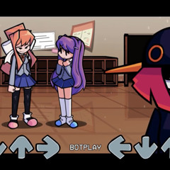 (FF) DROWNING but Monika, Yuri and Nikku Sing It [FNF Cover)