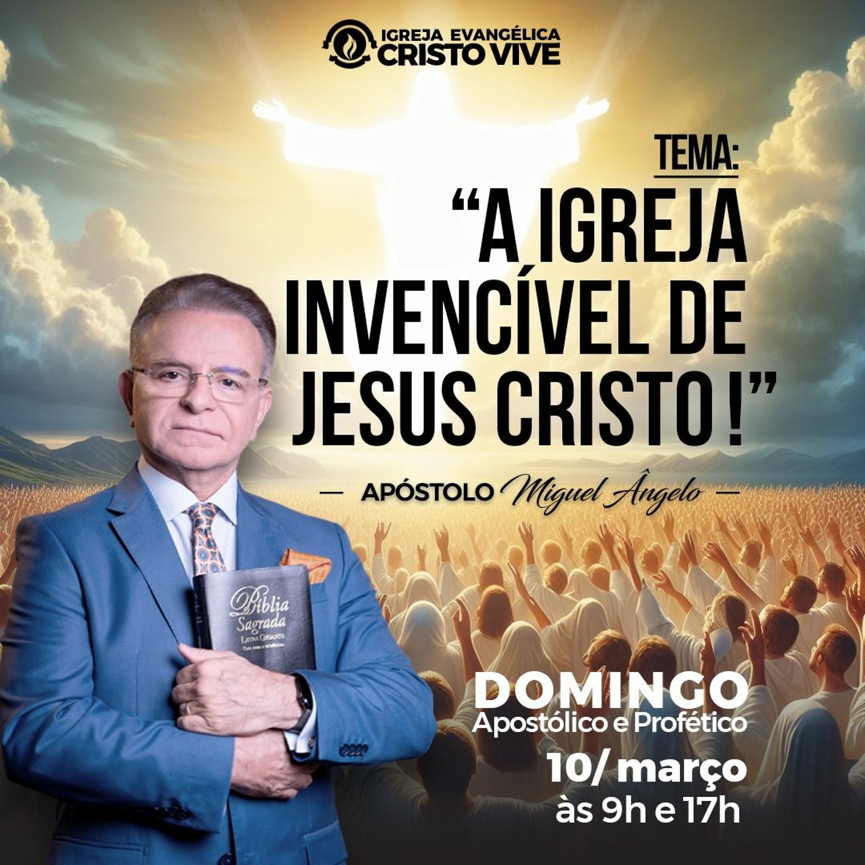 Igreja Evangélica Cristo Vive - Ap. Miguel Ângelo