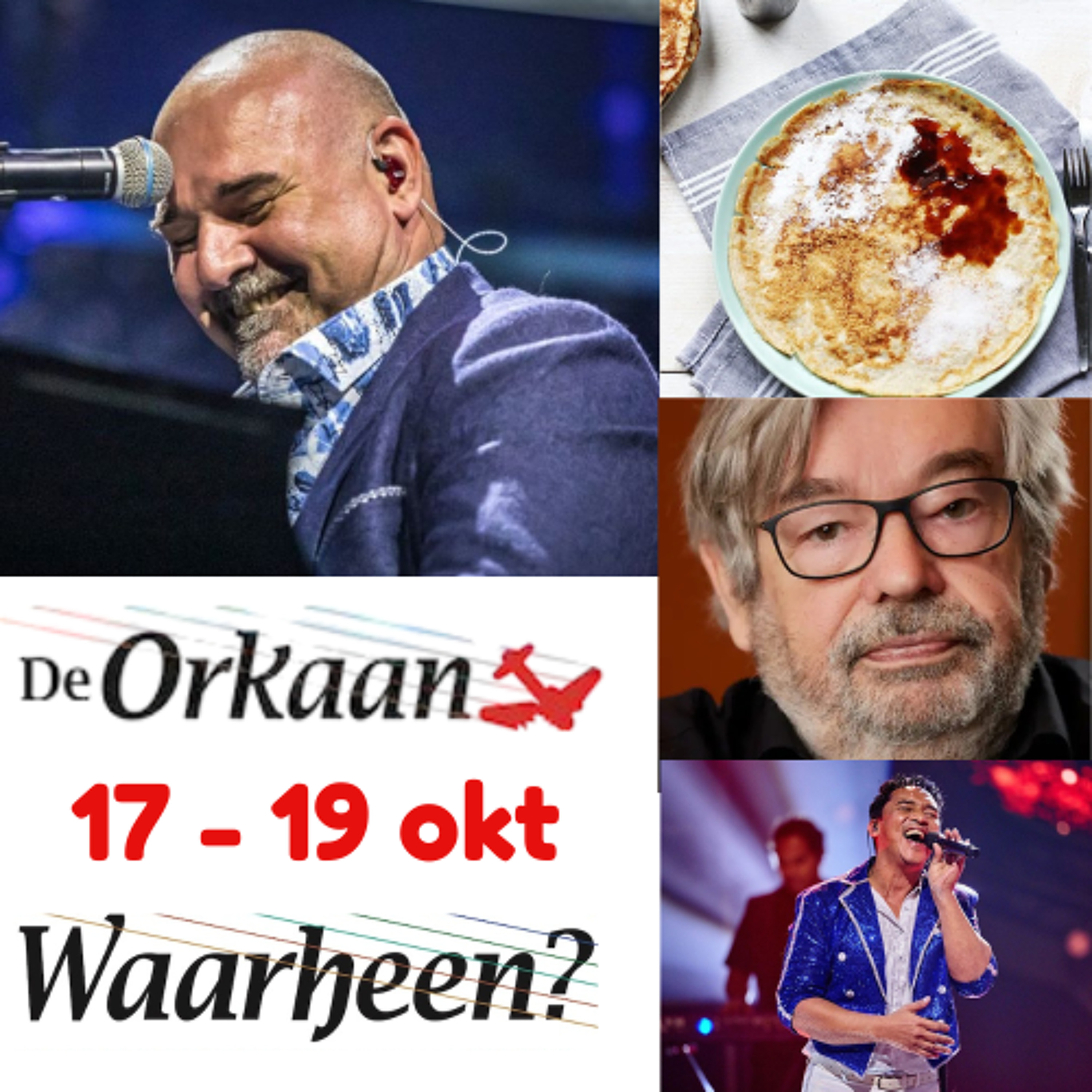 Waarheen - Zaanse uitgaanstips van De Orkaan (17-19 oktober)