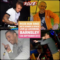 Roze B2B Simz - MC's Domer & Space (Roze's 22nd Birthday Bash 12.10.12)